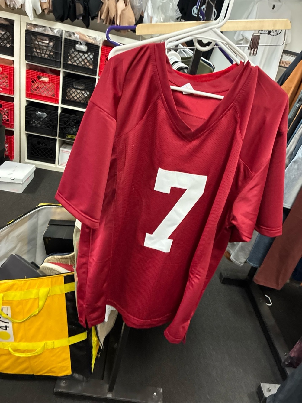 Trevon Diggs Signed Alabama Crimson Tide-Style #7 Jersey – Leaf Witnessed SZ XL